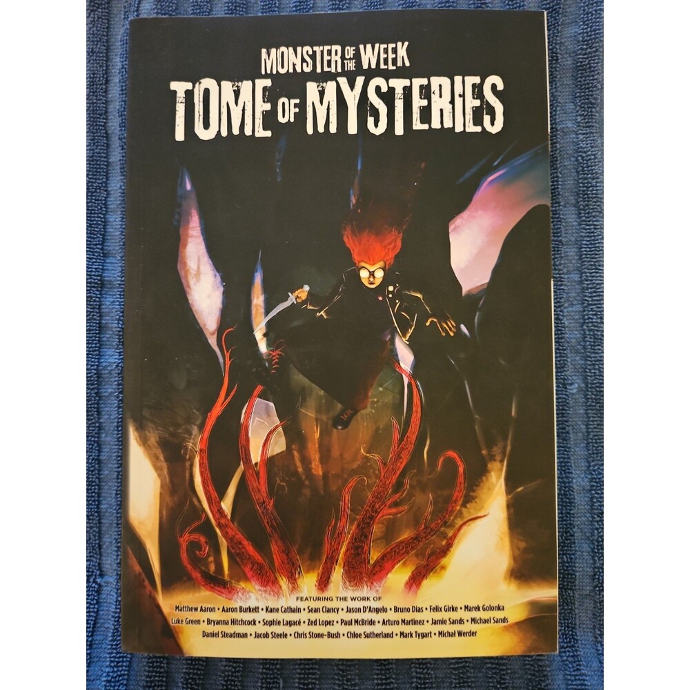 Monster of the Week Tome of Mysteries RPG 2019 Revised Edition Softcover